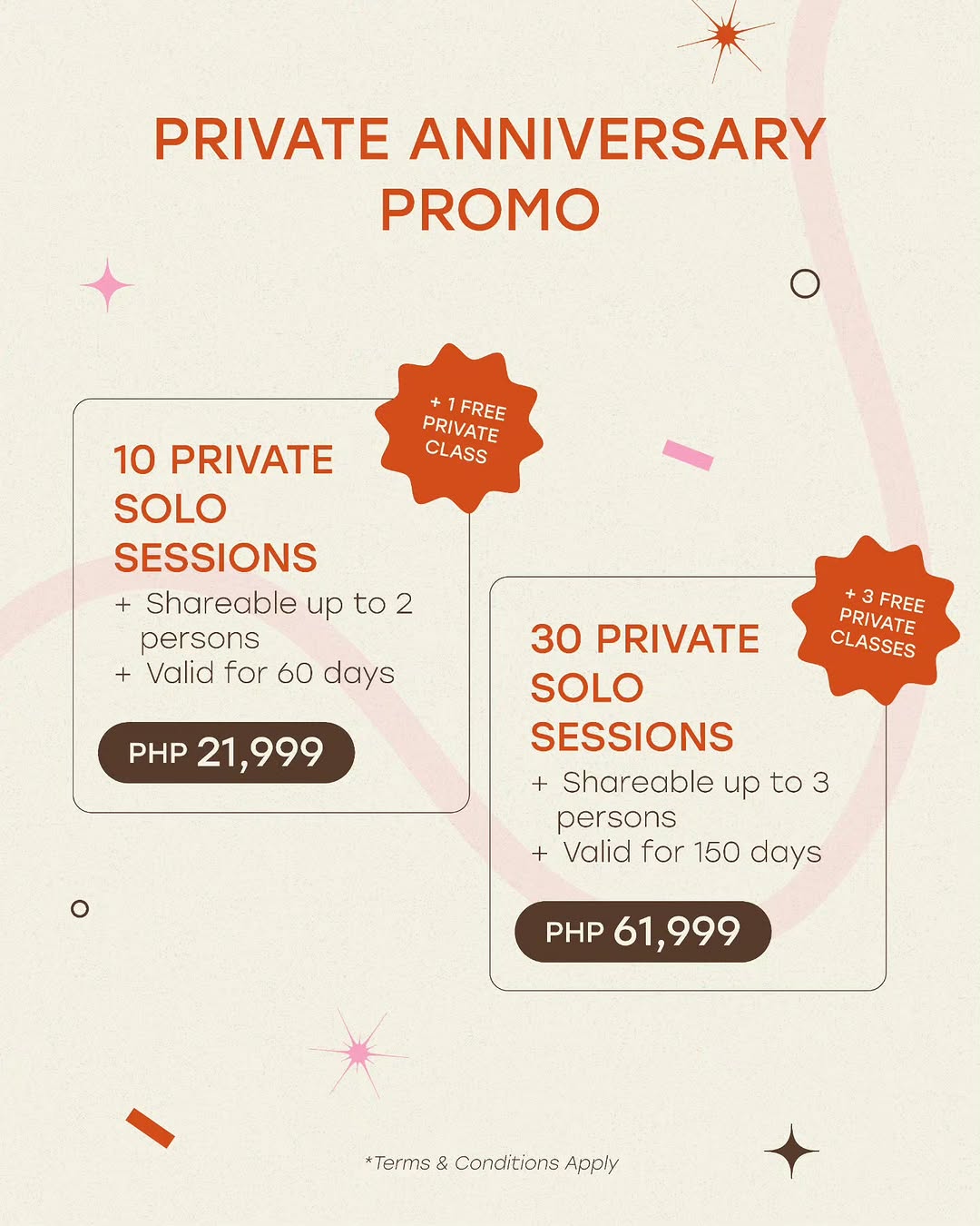 Soul Pilates anniversary celebration
