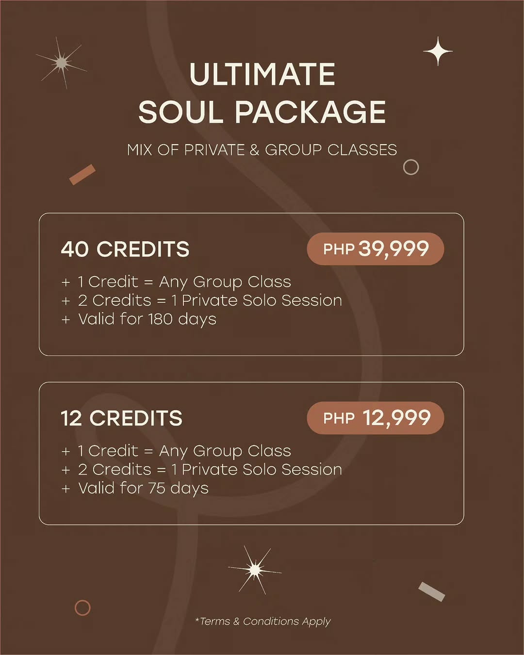 Soul Pilates anniversary offers